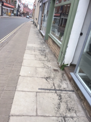Image courtesy of Peter Dobbs Black dust on St Johns St