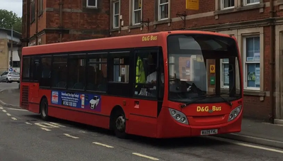Image courtesy of Peter Dobbs Bus at Ashbourne bus station