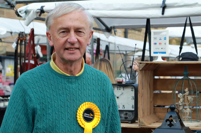 Image courtesy of Robert Court Robert Court at Bakewell market
