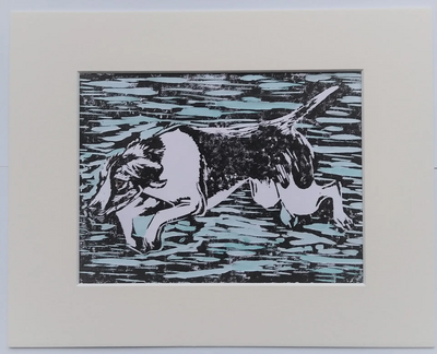 Image courtesy of Jane Dent Hunting dog