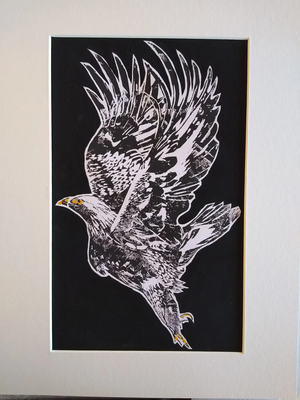 Image courtesy of Jane Dent Eagle print
