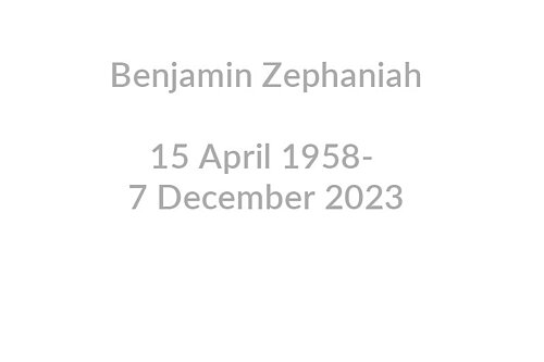 Benjamin Zephaniah