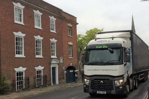 Image courtesy of Peter Dobbs Walkers Transport in Church Street