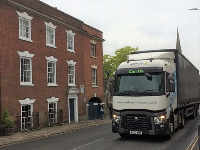 Image courtesy of Peter Dobbs Walkers Transport in Church Street