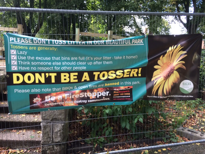 Image courtesy of Peter Dobbs No BBQ banner