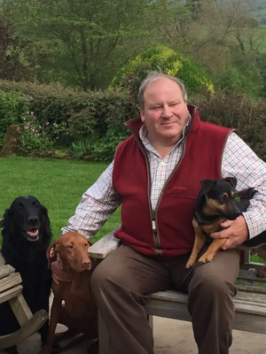 Image courtesy of Monty Monteith Monty with dogs