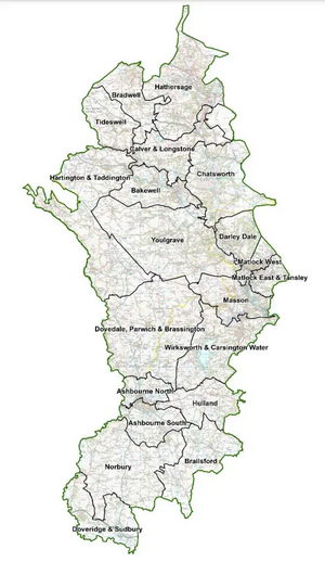 Image courtesy of LGBCE Ward map July 2021