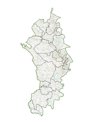 Image courtesy of LGBC Map of proposed new wards