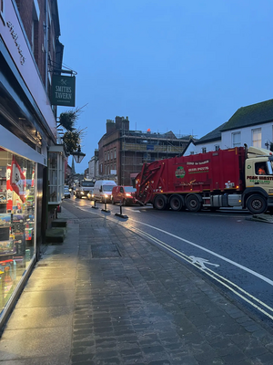 Image courtesy of Kim Dorrington Gridlock on St John's St