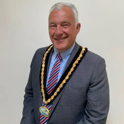 Image courtesy of DDDC Cllr Steve Wain Civic Chairman
